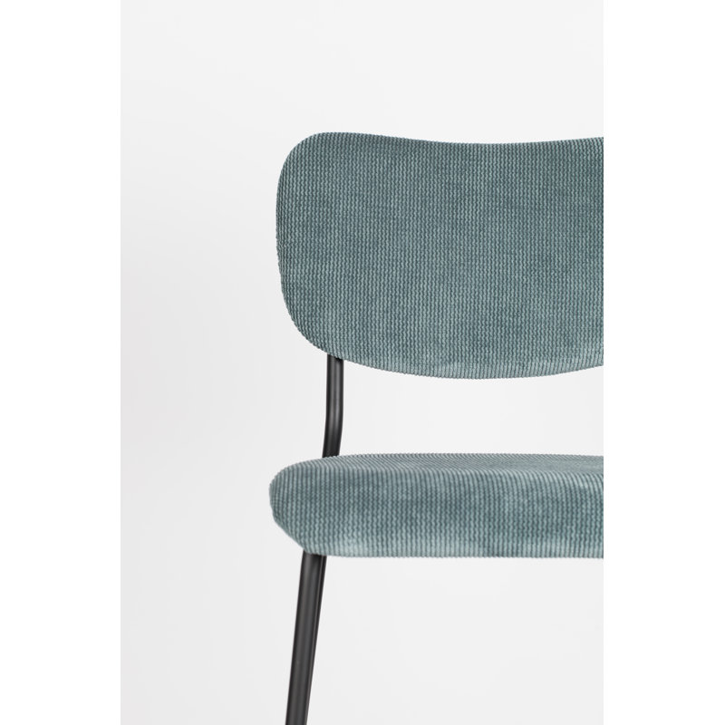 Benson Bar Stool, Gray, Counter Stool (25” Seat Height)