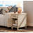 Scarlett End Table with Storage and Built-In Outlets-979884674