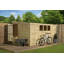 Shiplap Pent Wooden Shed-120922224