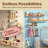 4+2 DIY Floating Nursery Book Shelves-2092774361