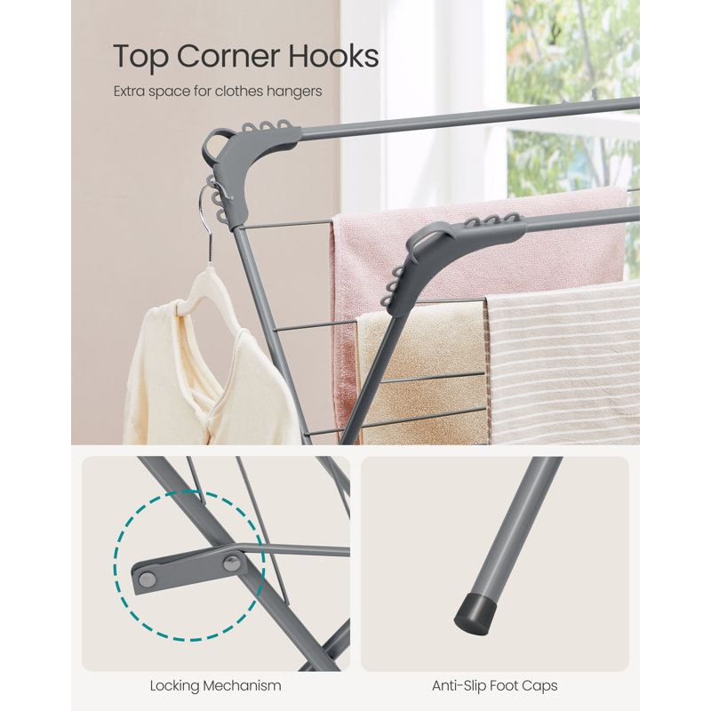 Polypropylene X-Frame Drying Rack