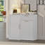 Armoire à déchets coulissante 13 gallons avec tablette et tiroir réglables-130405899-130405895