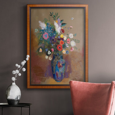 Bouquet de fleurs - encadré