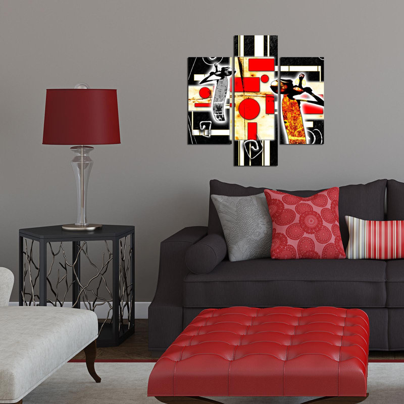 Decorative MDF Painting (3 Pieces)