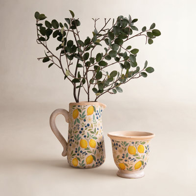 2-Piece Ceramic Table Vase Set