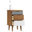 Hailley 40cm W Solid Wood Bedside Table-1856389126