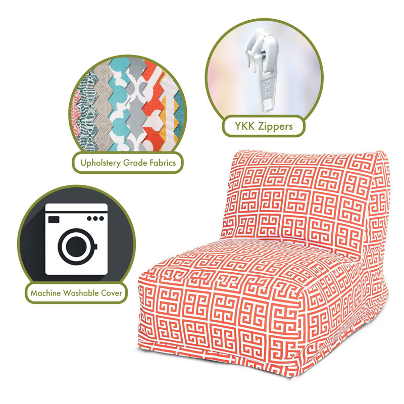 Fauteuil à billes Jersi, Orange