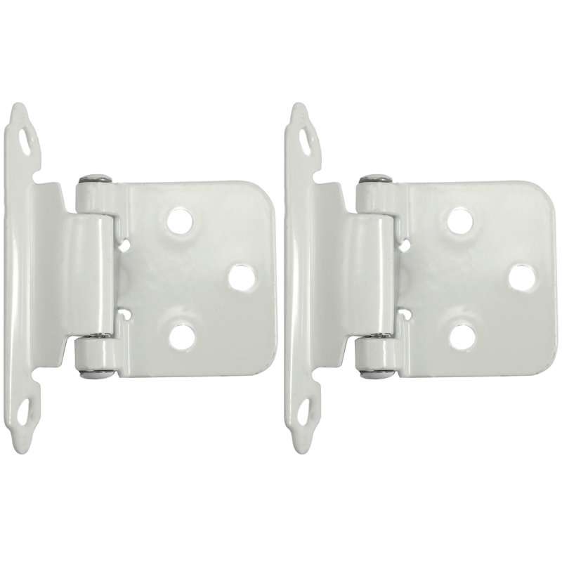 Charnière traditionnelle à fermeture automatique, Blanc, 25
