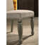 Chaise de salle à manger rembourrée Breda, ensemble de 2