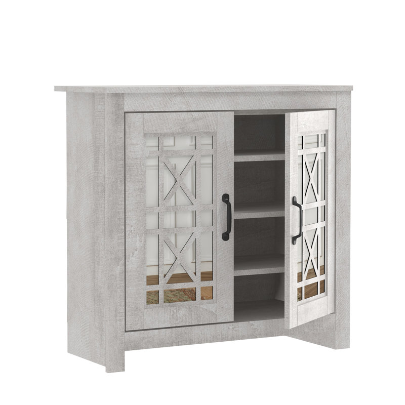 Ataman 12 Pairs 2 Door Shoe Cabinet