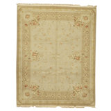 Handmade Silk and Wool Area Rug