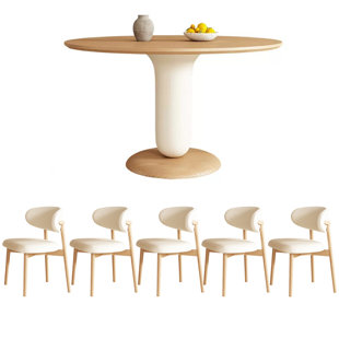 Ensemble repas rond