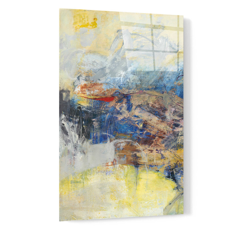 "Textured Triptych I" par Jodi Fuchs, H 24 po x l 16 po x P 0,2 po