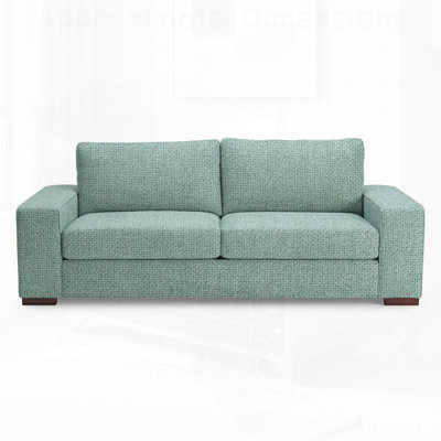 Modena Sofa 2 Arm – USA-Made, 5-Day Shipping, Custom Fabric, Classic Design for Comfort and Style