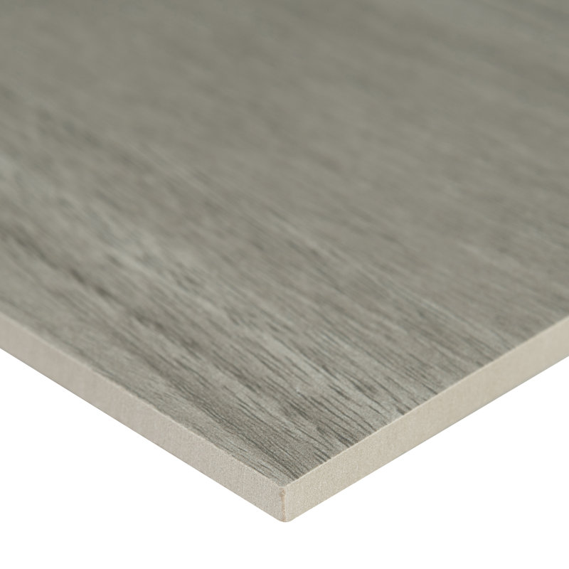 Tuile de sol et murale Brenwick Pavella 10 po x 40 po en porcelaine mate imitation bois, Pavella