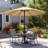 9FT Patio Umbrella Market Umbrella with Push Button-111781681