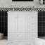 Ensemble de meuble-lavabo simple 36 po avec plateau en résine-1923645405