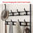 4-in-1 Hall Tree Entryway Bench with 8 Hooks, Coat Rack, Shoe Storage, and Hanging Bar – Multifunctional Coat Tree