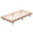 Twin Size Platform Bed In Walnut - Enhances Room Decor Floating Provides A Modern Bedroom Solution-890254844-890254845