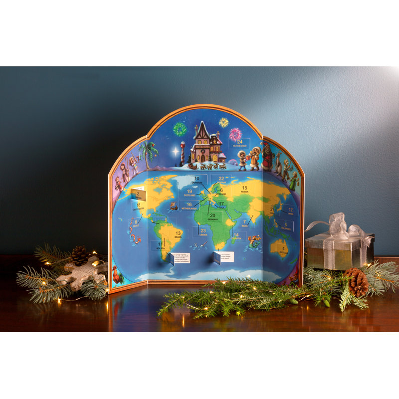 Calendrier de l'Avent Noël autour du monde