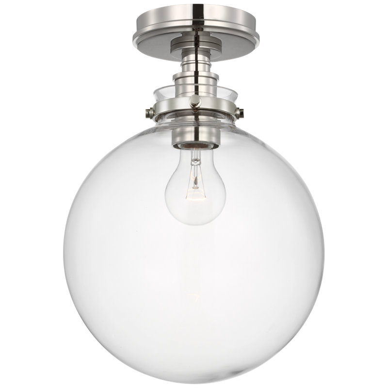 Parkington 1 - Light Flush Mount, Bronze, White