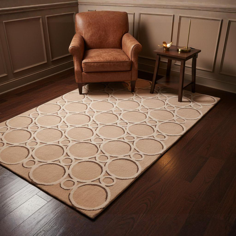 Tapis en laine touffeté à la main Ailey, 5 pi x 7 pi 6 po