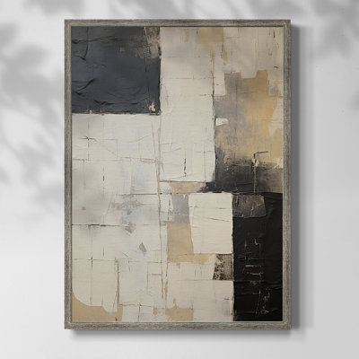 ABSTRACT Series CCCLXXVIII Framed Print - Solid Wood