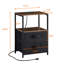 Table d'appoint en bois rustique