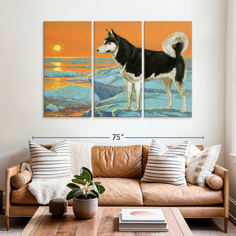 Husky Brampt, H 42 po x l 65 po