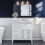 Ensemble de meuble-lavabo simple 37 po Blazier-1051903969-1028258044-1028258043