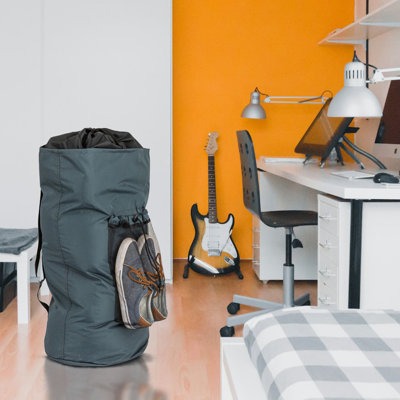 Sac à linge en tissu avec poignées