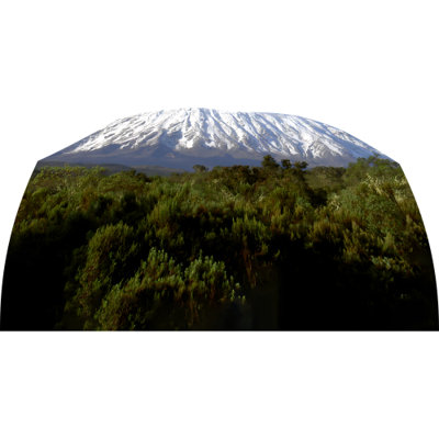 H13683, volcan Kilimanjaro, Afrique, Kenya, Tanzanie