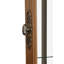 Armoire de sol vitrée lumineuse pour angle à 5 côtés fixée au mur Clayborne-33681490