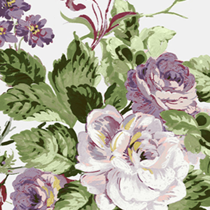 Laura Ashley Rosemore, peinture murale raisin