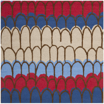 Tapis bleu pour enfants Fairchild