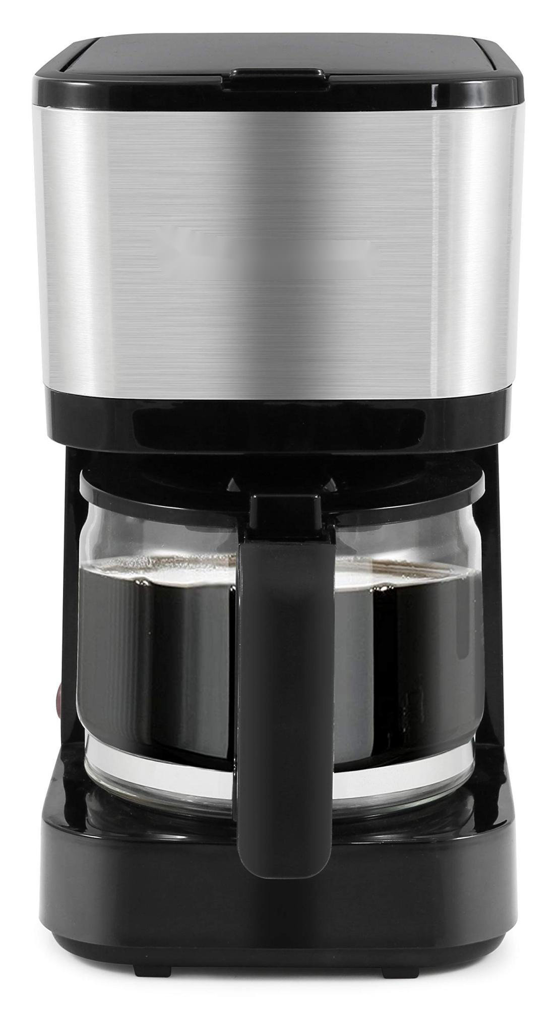 Color of the face home 5-Cup Mini Brew Switch Coffee Maker, (Black)