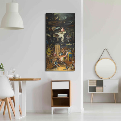 The Garden of Earthly Delights - Right Panel' by Hieronymus Bosch, Metal Wall Art