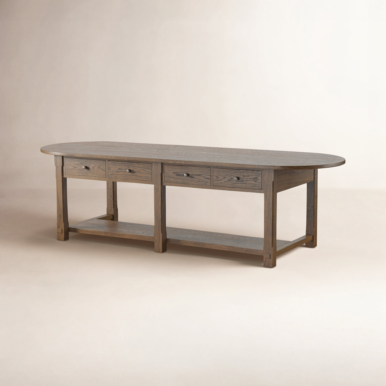 Elise Kitchen Island, Spiced Oak