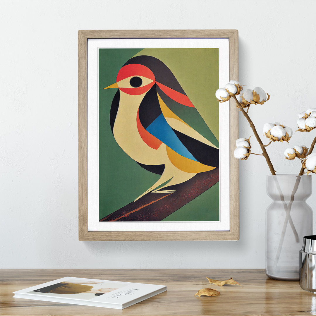 Abstract Bird No.4 - Wall Art