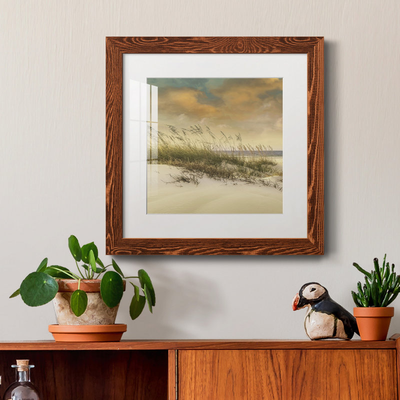 West Breeze - photographie avec cadre photo, Cadre blanc, H 20 po x l 20 po x P 1,5 po