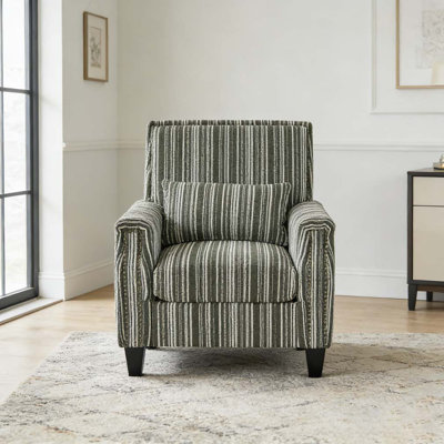 Modern Accent Chair with ArmsComfy Upholstered Armchair