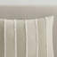 Édredon 3 pièces en coton taupe double / grand - aspect rayé, rembourrage 100%, détails décoratifs, visible, fascinant,
