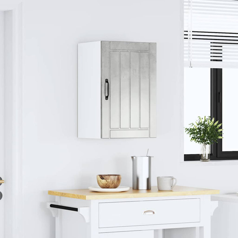 Tamini Standard Wall Cabinet, concrete grey, 60cm H x 40cm W x 31cm D