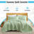 HLC.ME Lorenzo - 3 Piece Set, Lightweight King Bedspread Coverlet Quilt Set-101301947-101301943
