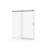 56" - 60" W X 76" H Frameless Soft-Closing Single Sliding Shower Door, 3/8" (10Mm) Tempered Glass With Easy-Cleaning Coating-114613354