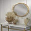 Oval Metal Mirror/Tray