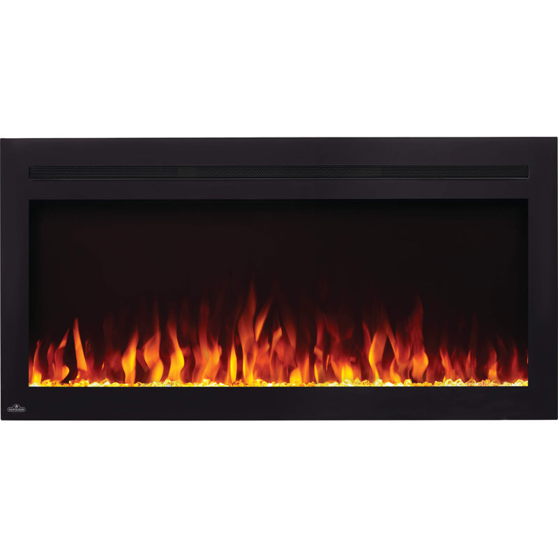 Purview Napoleon Black Electric with BTU 60000, 21.4" H x 42" W