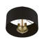 Plafonnier semi-encastré 3 lumières 12 po Brunetto-120371120