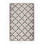 Tapis gris en treillis lavable à la machine-1158231326
