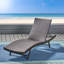 Chaise longue en osier Kauai Pe